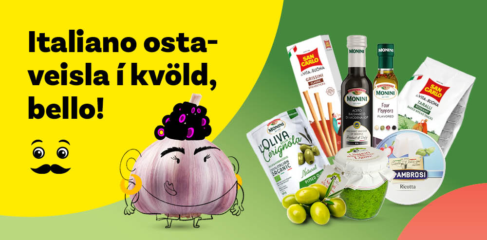 Ítalskt 2026 - ostabakki