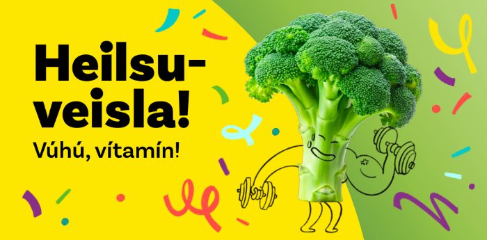 Heilsuveisla - vítamín