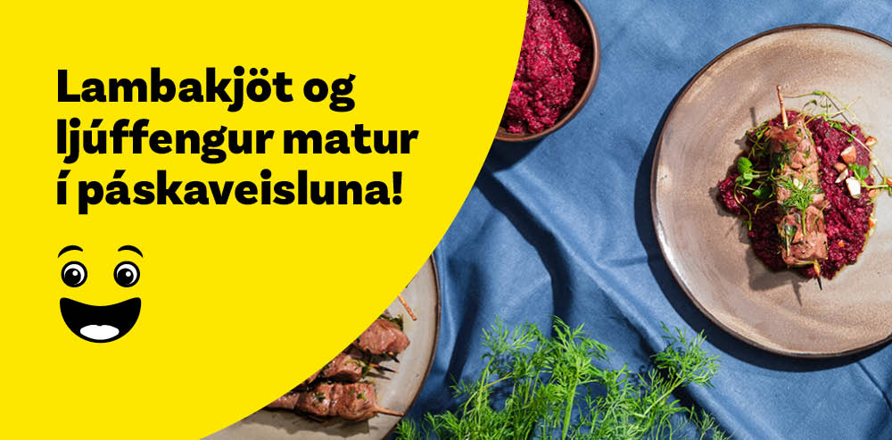 Páskar kjöt o.fl. 2026
