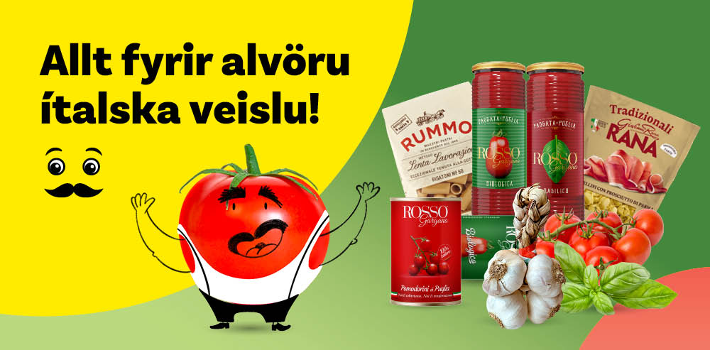 Ítalskt 2026 - pasta og sósur