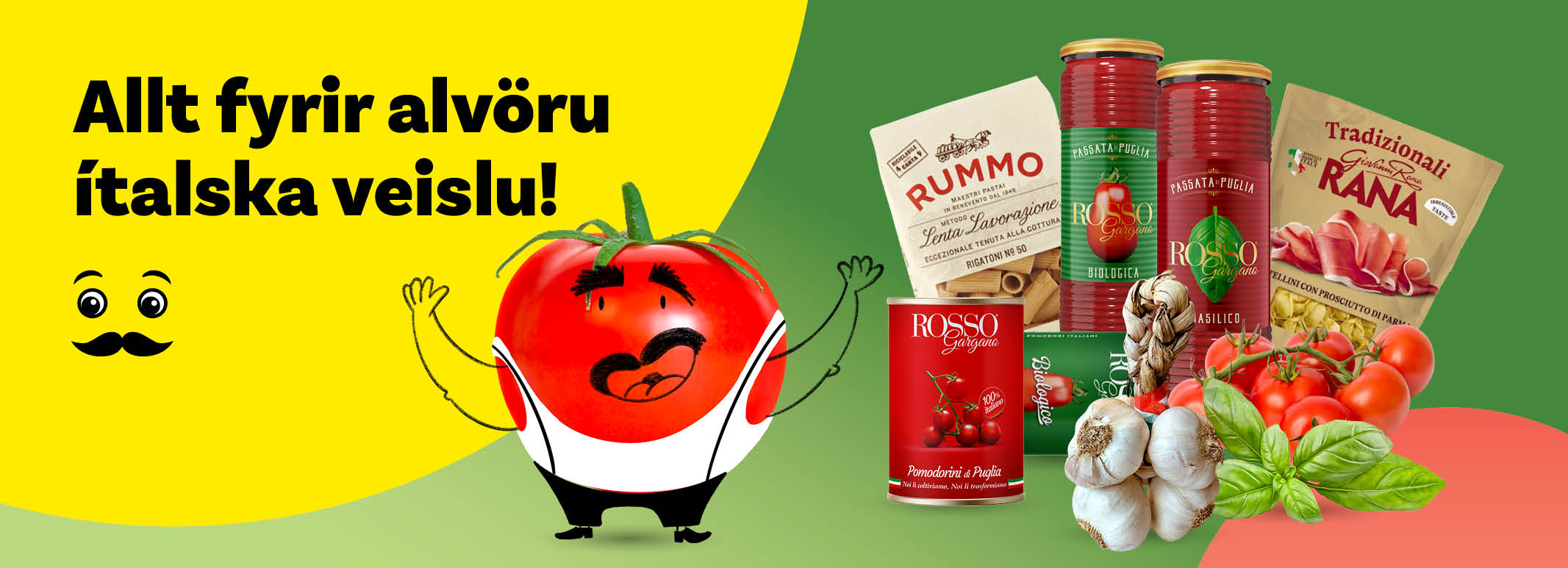 Ítalskt 2026 - pasta og sósur