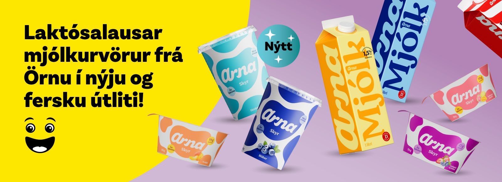 Arna mjólkurvörur 2026