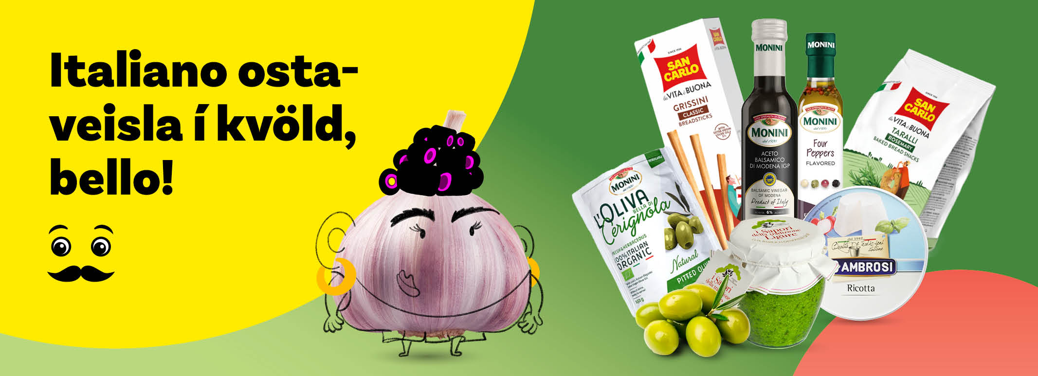 Ítalskt 2026 - ostabakki