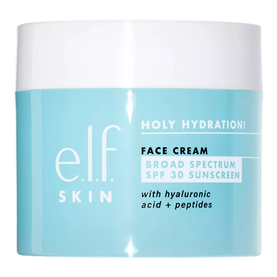 e.l.f. holy hydration face cream spf 30