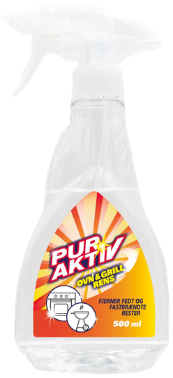 Puraktiv ofn og grillhreinsir