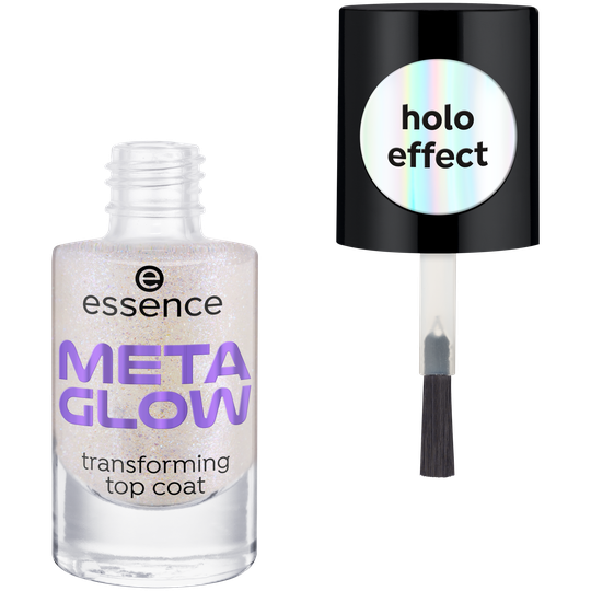 essence meta glow transform top coat