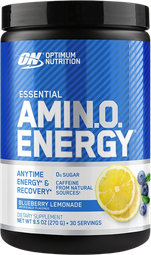 Amino Energy blue lemonade