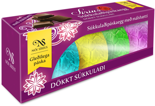 Nóa páskaegg nr 1 dökkt súkkulaði