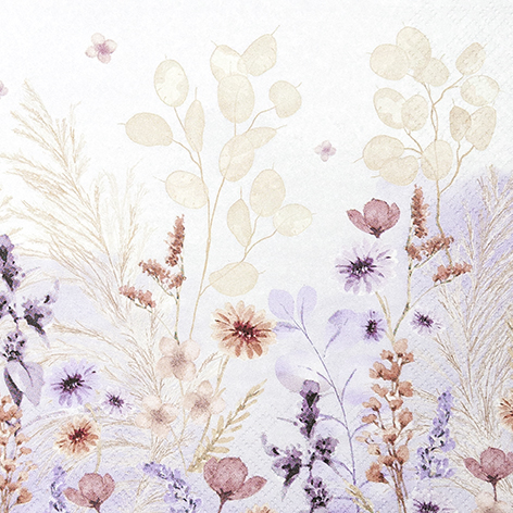 Home Fashion Serv. Mellow flowers 33x33
