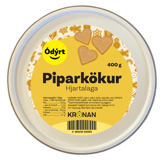 Ódýrt piparkökuhjörtu