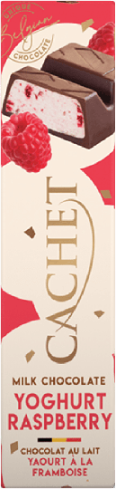 Cachet 50g hindber & jógúrt