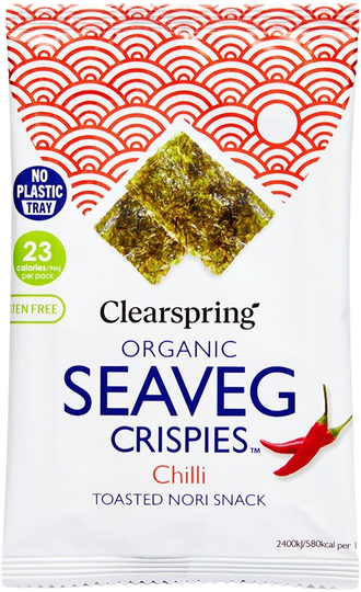 Clearspring þarasnakk chilli