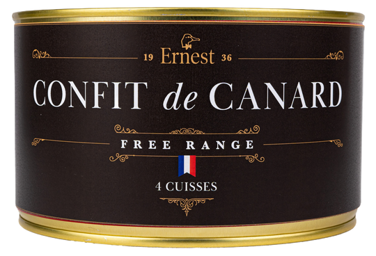Ernest duck confit 4 leggir free range