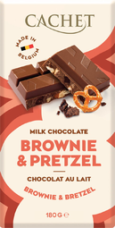 Cachet 180g brownie & pretzel