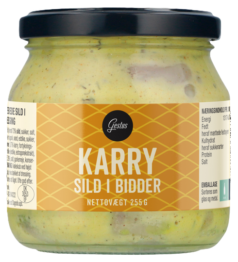 Gestus karrýsíld í bitum