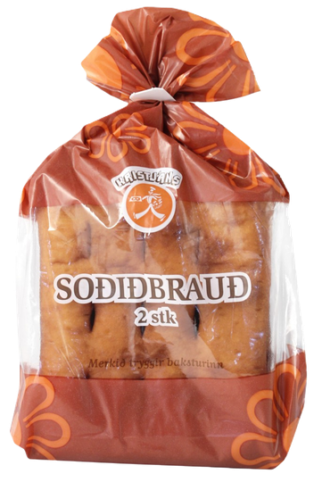 Kristjáns Soðið brauð 2 stk