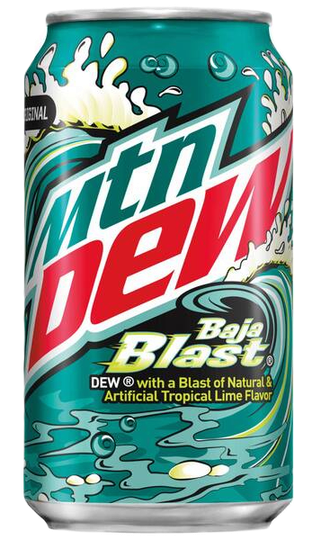 Mountain Dew dós baja blast