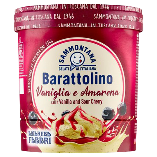 Sammontana barattolino vanilla & cherry