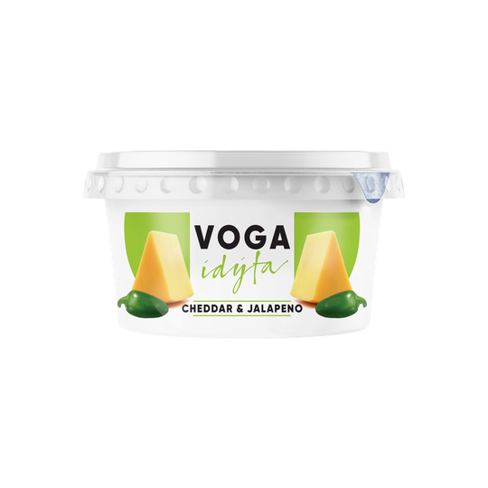 Voga ídýfa cheddar & jalapeno