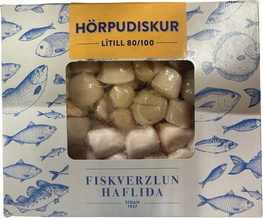 Fiskverzlun Hafliða Hörpudiskur 80/100