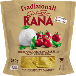 Rana pasta m/tómat & mozzarella