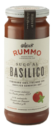 Rummo pastasósa basil