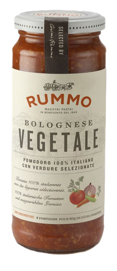 Rummo pastasósa bolognese vegetale