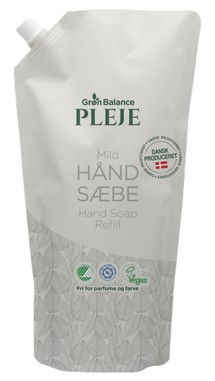 Grön Balance handsápa áfylling