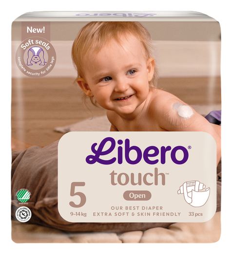 Libero bleiur touch nr. 5, 9-14kg