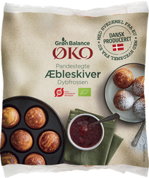 Grön Balance eplaskífur lífrænar