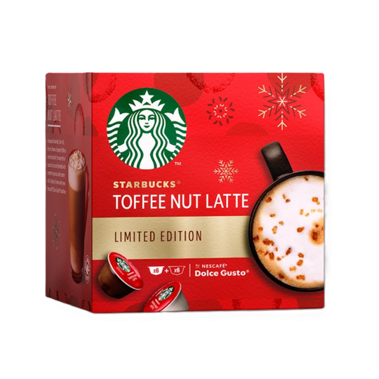 Starbucks dolce gusto toffee nut latte hátíðarblanda