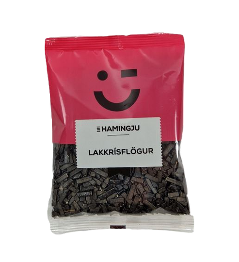 Til hamingju lakkrísflögur