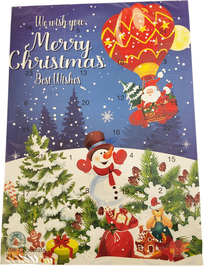 Jóladagatal súkkulaði 50gr