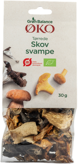 Grön Balance Þurrkaðir skógar sveppir