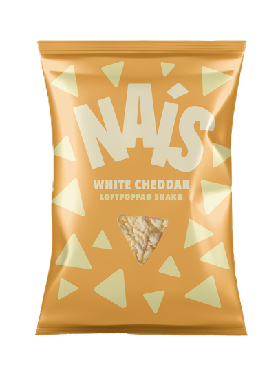 NAÍS snakk white cheddar