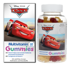 Disney fjölvítamín hlaup cars