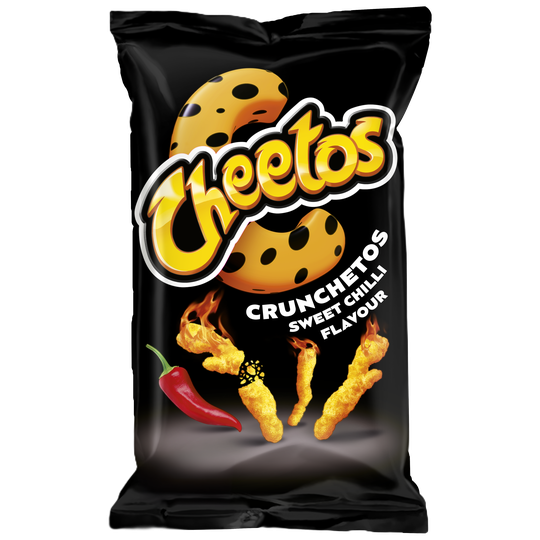 Cheetos crunchetos sweet chili