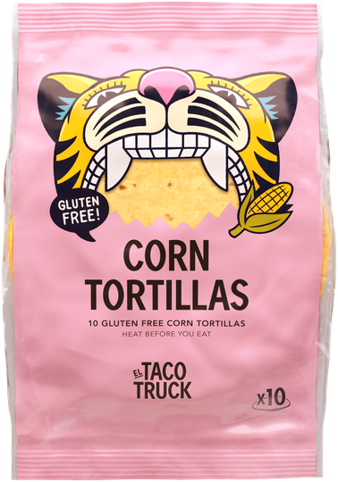 El Taco Truck corn tortilla vefjur glútenlausar