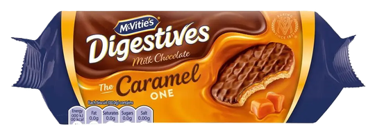 McVities  digestive caramels milk