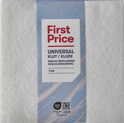 First Price þrifaklútar 9 stk