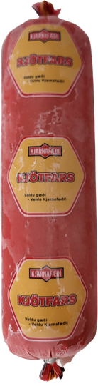Kjarnafæði kjötfars frosið