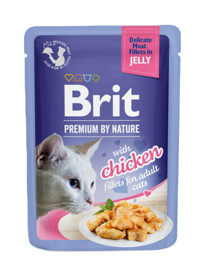 Brit kattamatur í poka kjúklingur