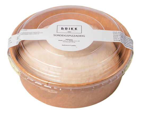 Brikk súrdeigspizzudeig