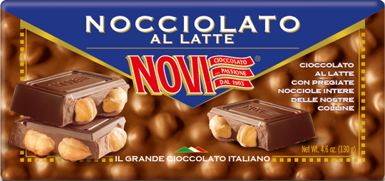 NOVI mjólkursúkkulaði m. heslihnetum