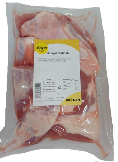 Ódýrt saltkjöt blandað