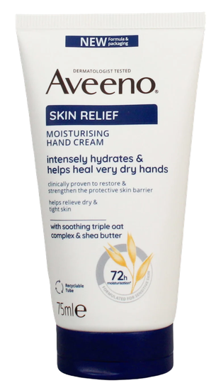 Aveeno handáburður skin relief