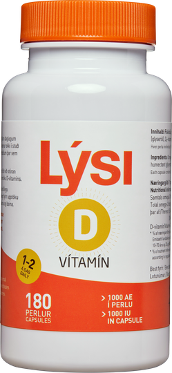 Lýsi d3 vítamín