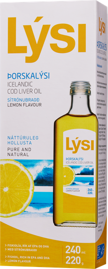 Lýsi þorskalýsi með sítrónubragði