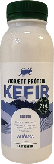 Mjólka kefír viðbætt prótein hreinn