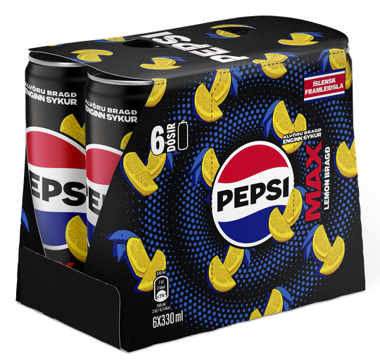 Pepsi max 6pk lemon